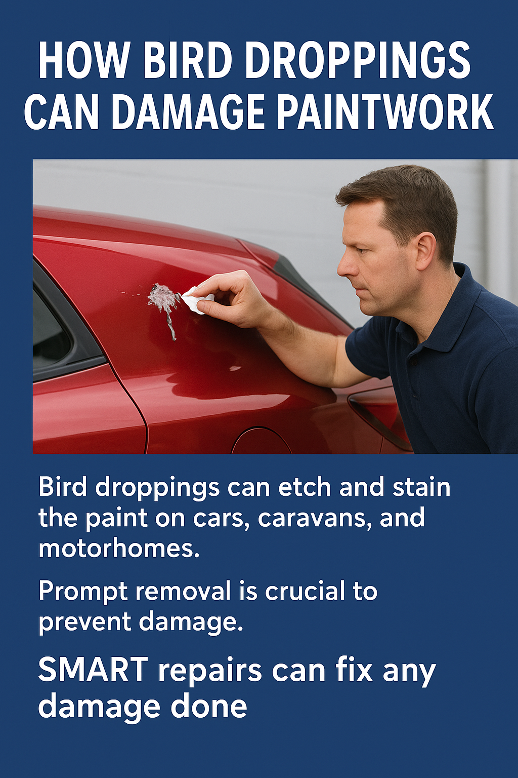 bird dropping removal from cars