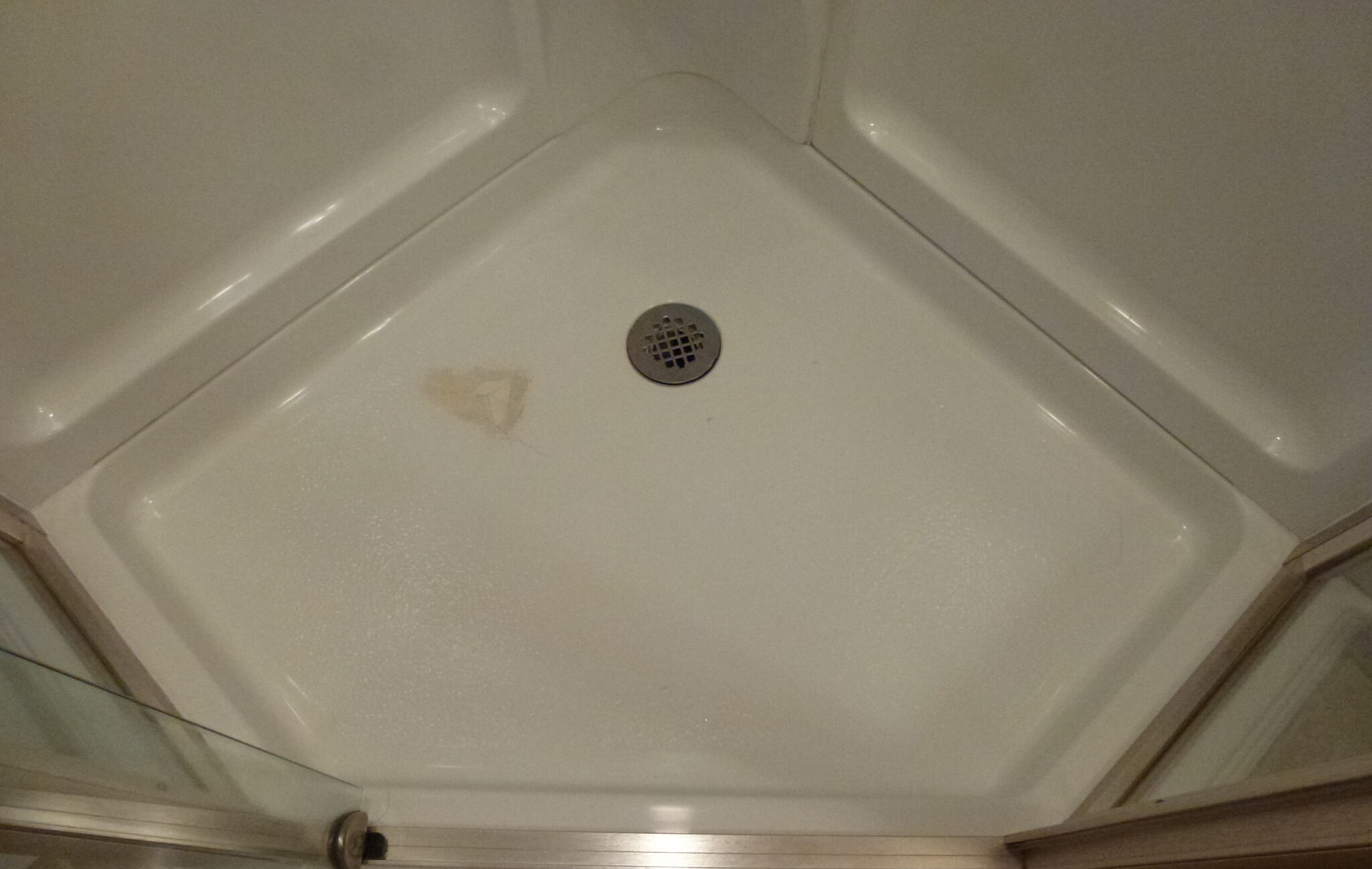 caravan shower tray repairs